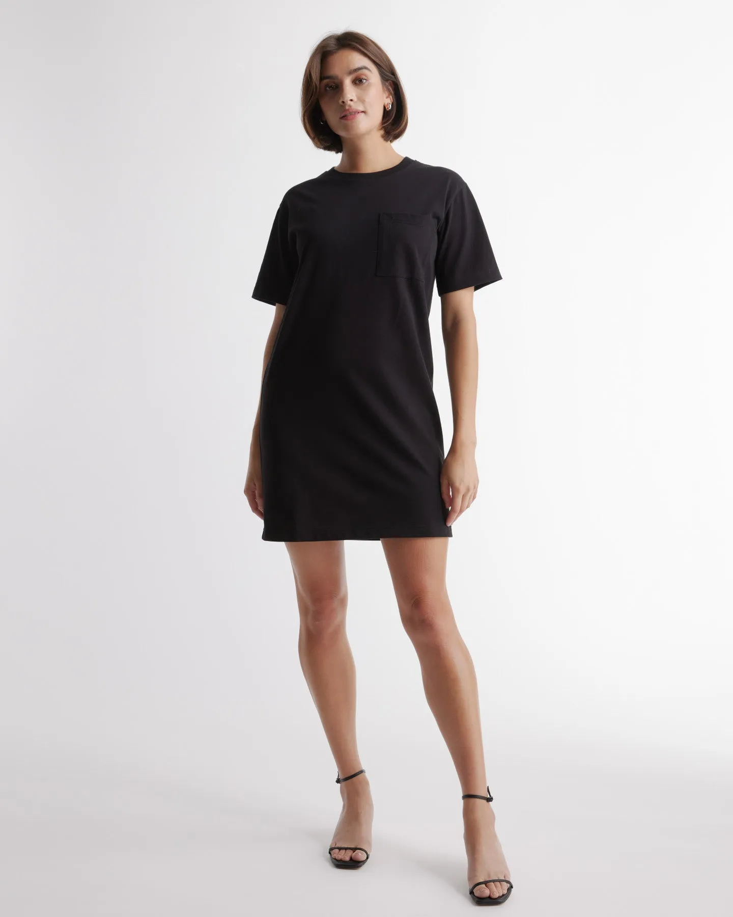 100% Organic Cotton Relaxed T-Shirt Dress