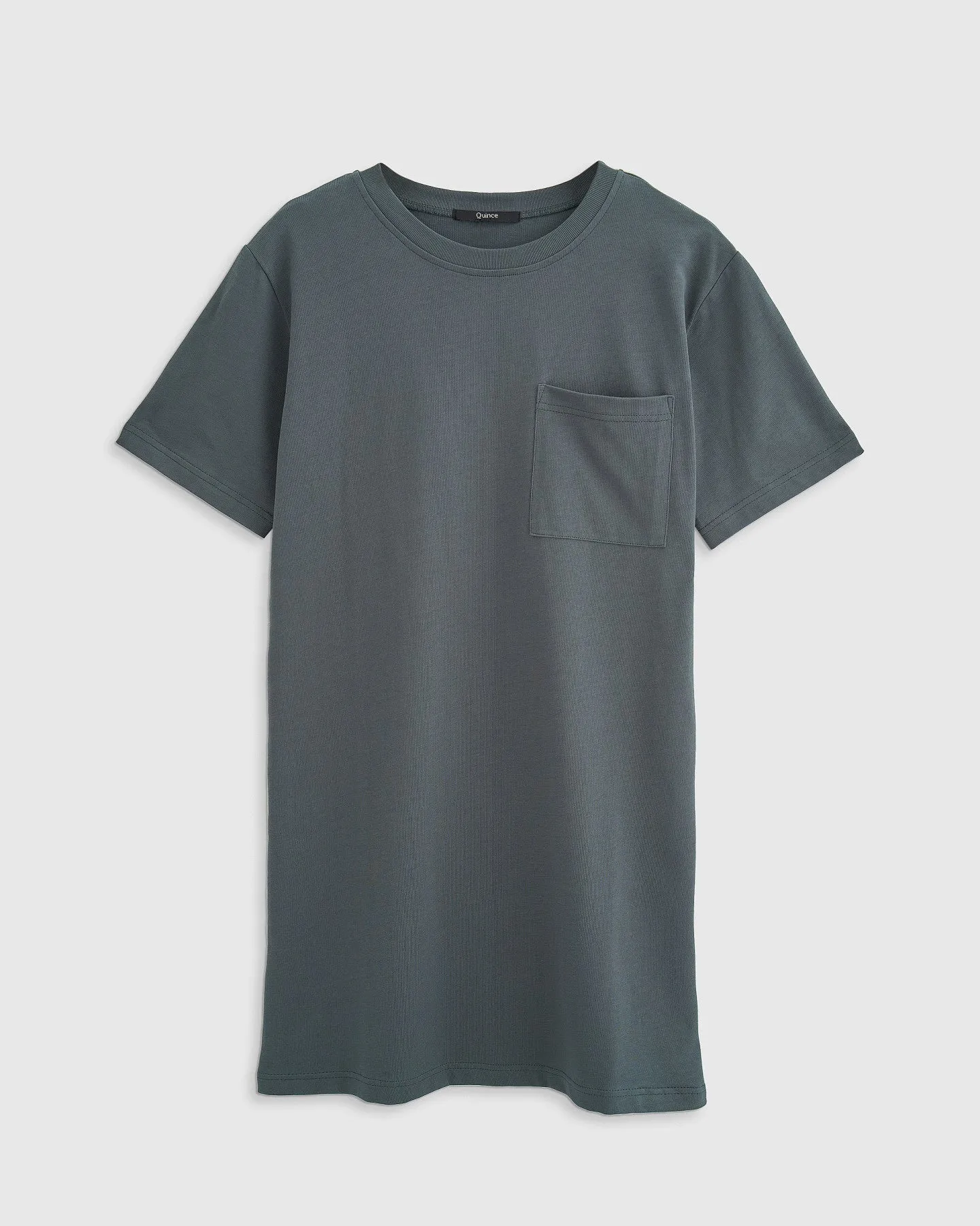 100% Organic Cotton Relaxed T-Shirt Dress