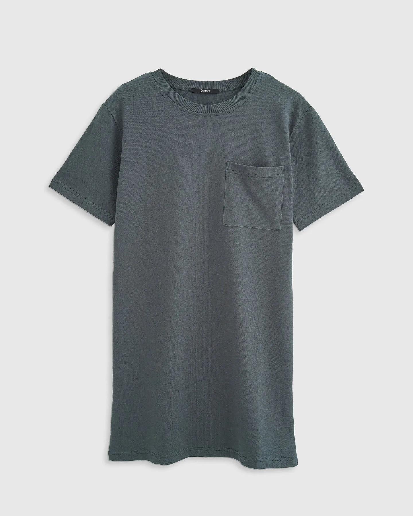 100% Organic Cotton Relaxed T-Shirt Dress