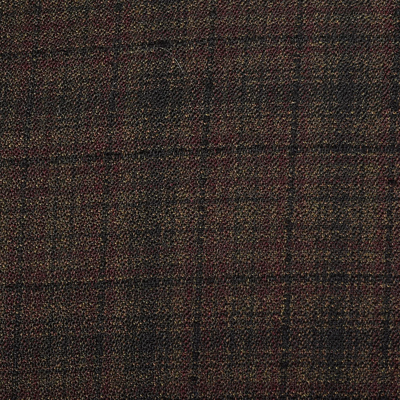 1950s Mens Lightweight Summer Jacket in Brown Plaid