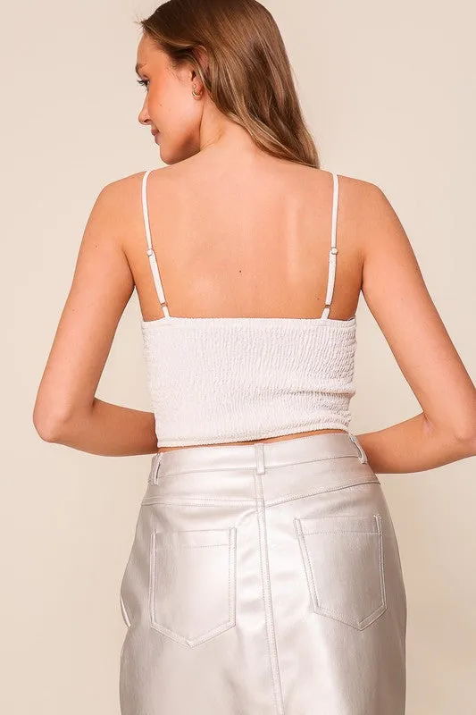 Air Flow Bra Cap Crop Top