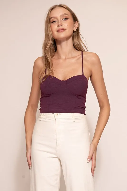 Air Flow Bra Cap Crop Top