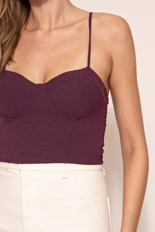 Air Flow Bra Cap Crop Top