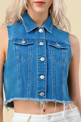 All Season Denim Vest