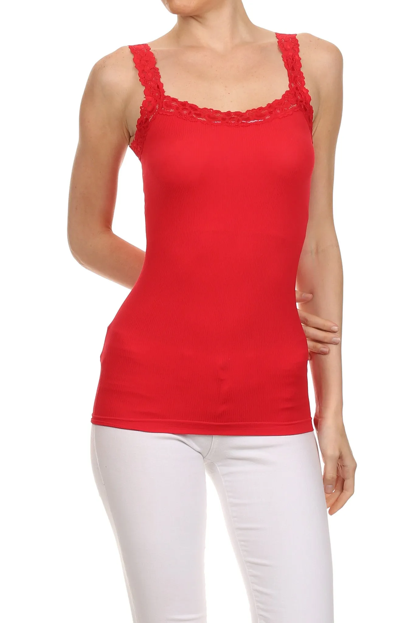 Becca Lace Trim Camisole