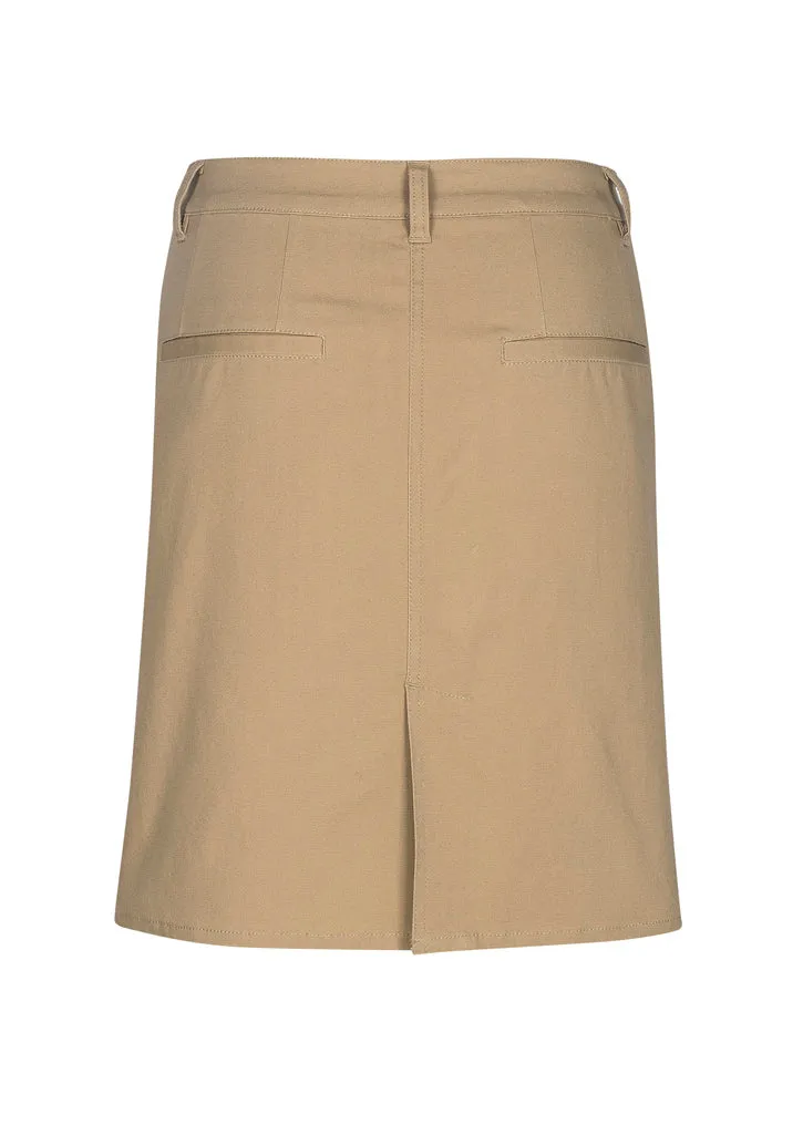 Biz Collection Lawson Ladies Chino Skirt  - BS022L