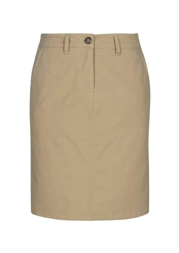 Biz Collection Lawson Ladies Chino Skirt BS022L