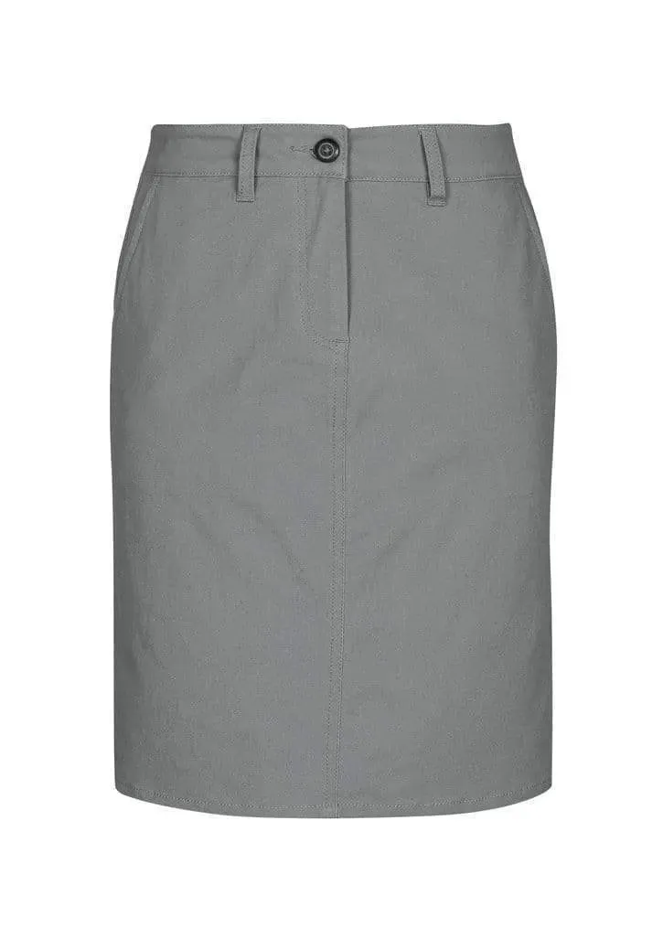 Biz Collection Lawson Ladies Chino Skirt BS022L