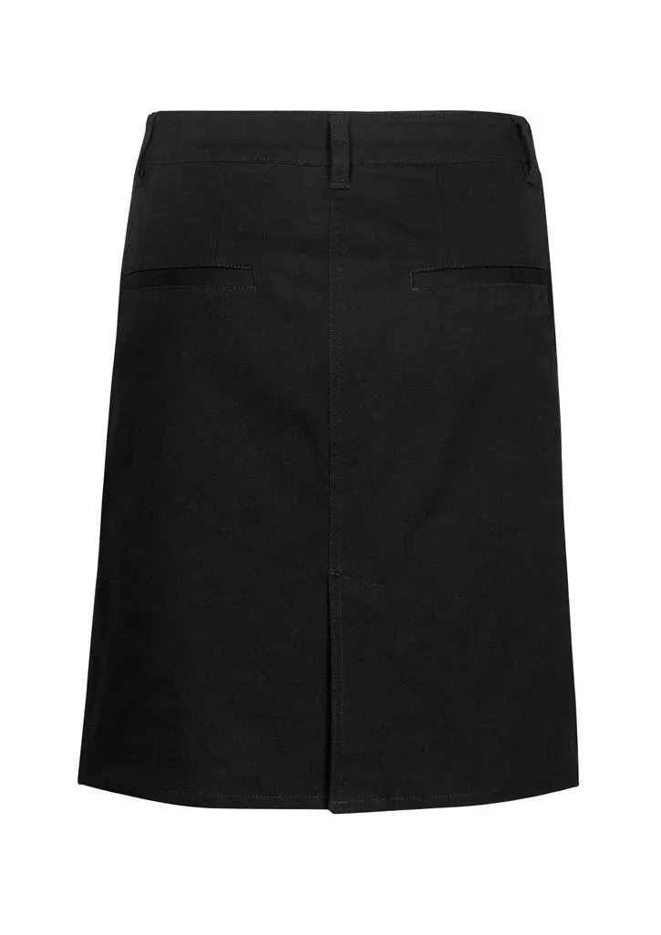 Biz Collection Lawson Ladies Chino Skirt  - BS022L