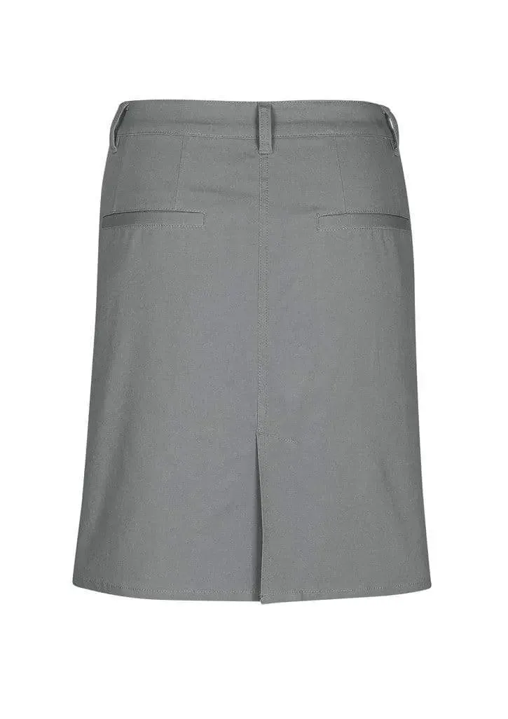 Biz Collection Lawson Ladies Chino Skirt BS022L