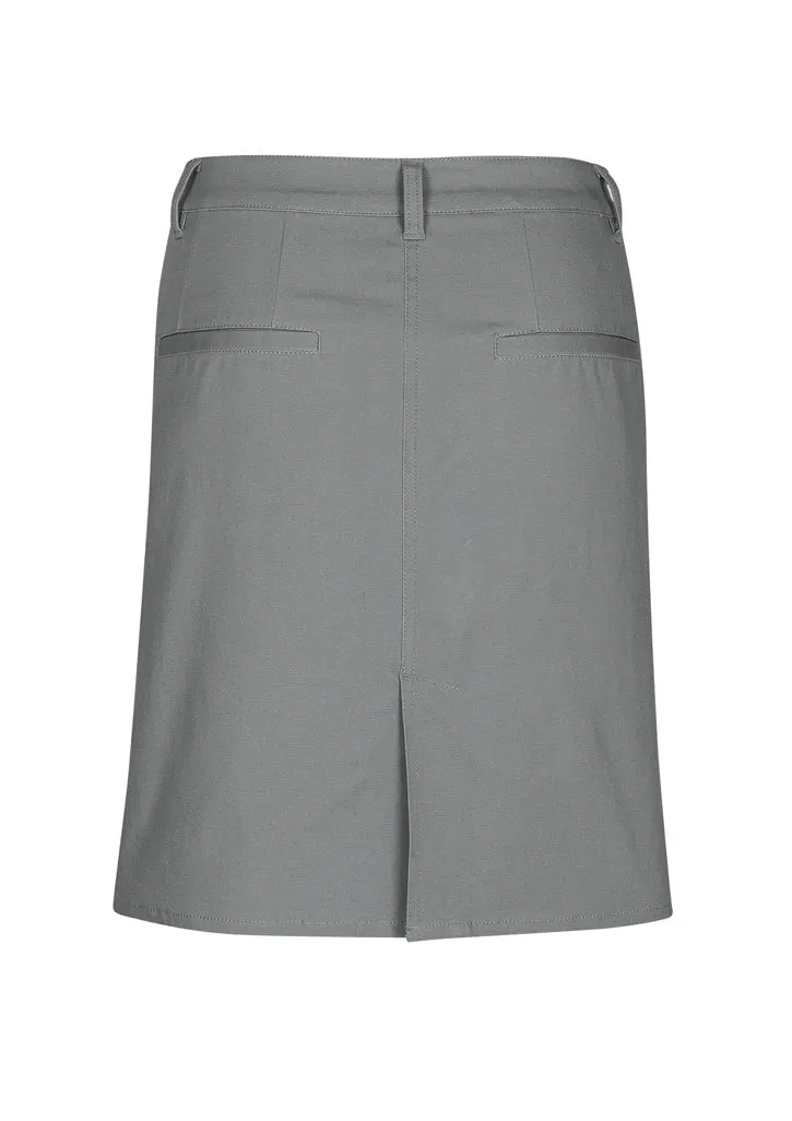Biz Collection Lawson Ladies Chino Skirt  - BS022L