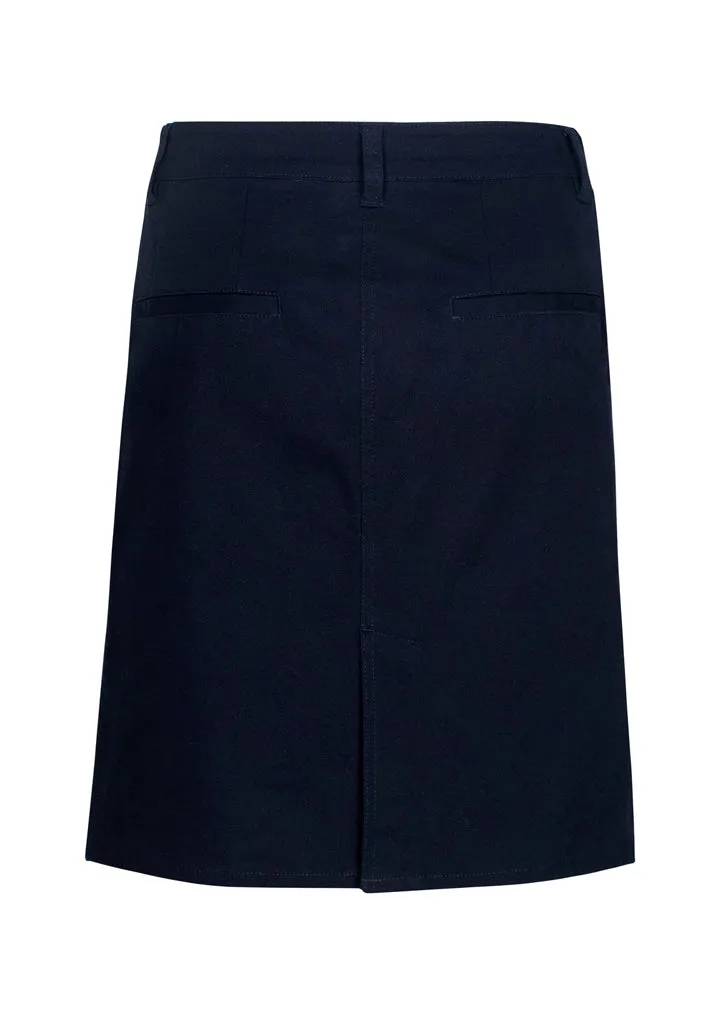 Biz Collection Lawson Ladies Chino Skirt  - BS022L