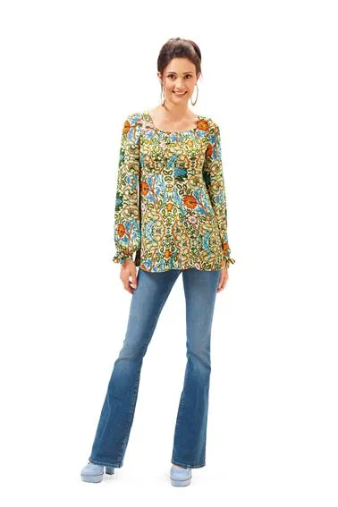 Burda BD6685 Women's Dress and Blouse Sewing Pattern