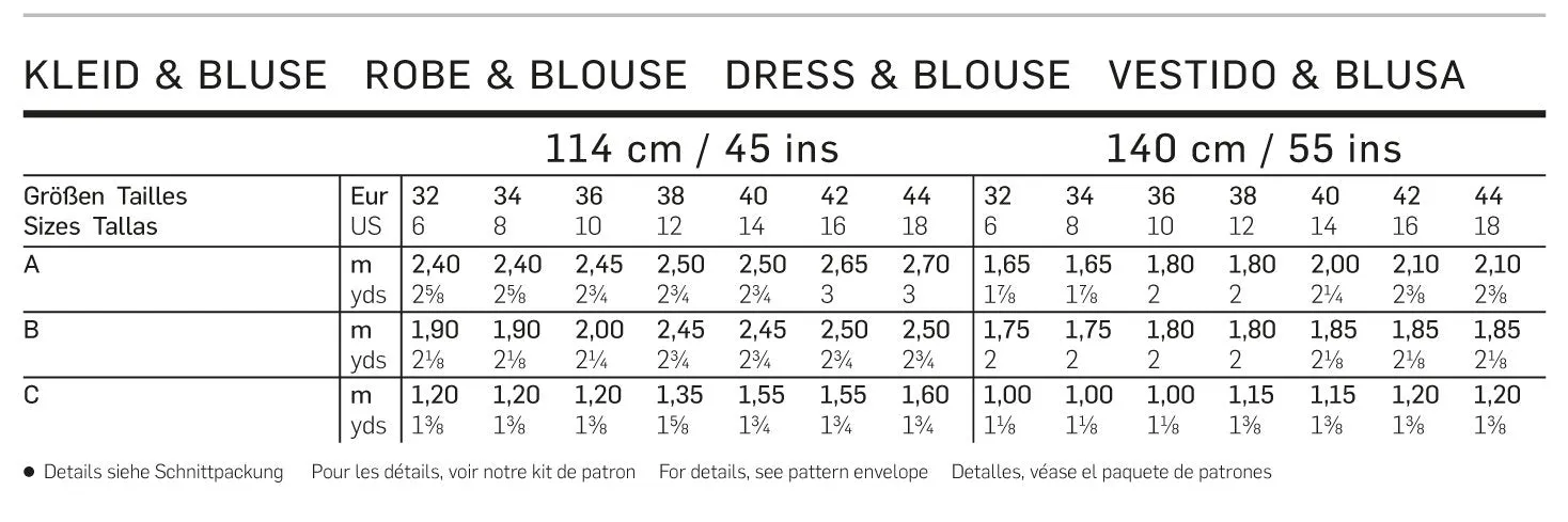 Burda BD6685 Women's Dress and Blouse Sewing Pattern