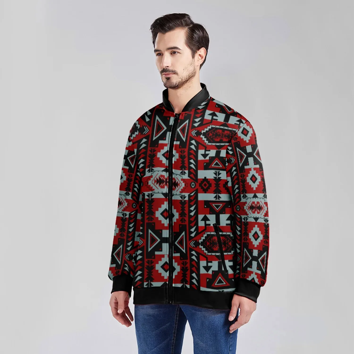 Chiefs Mountain Candy Sierra Dark Zippered Collared Lightweight Jacket
