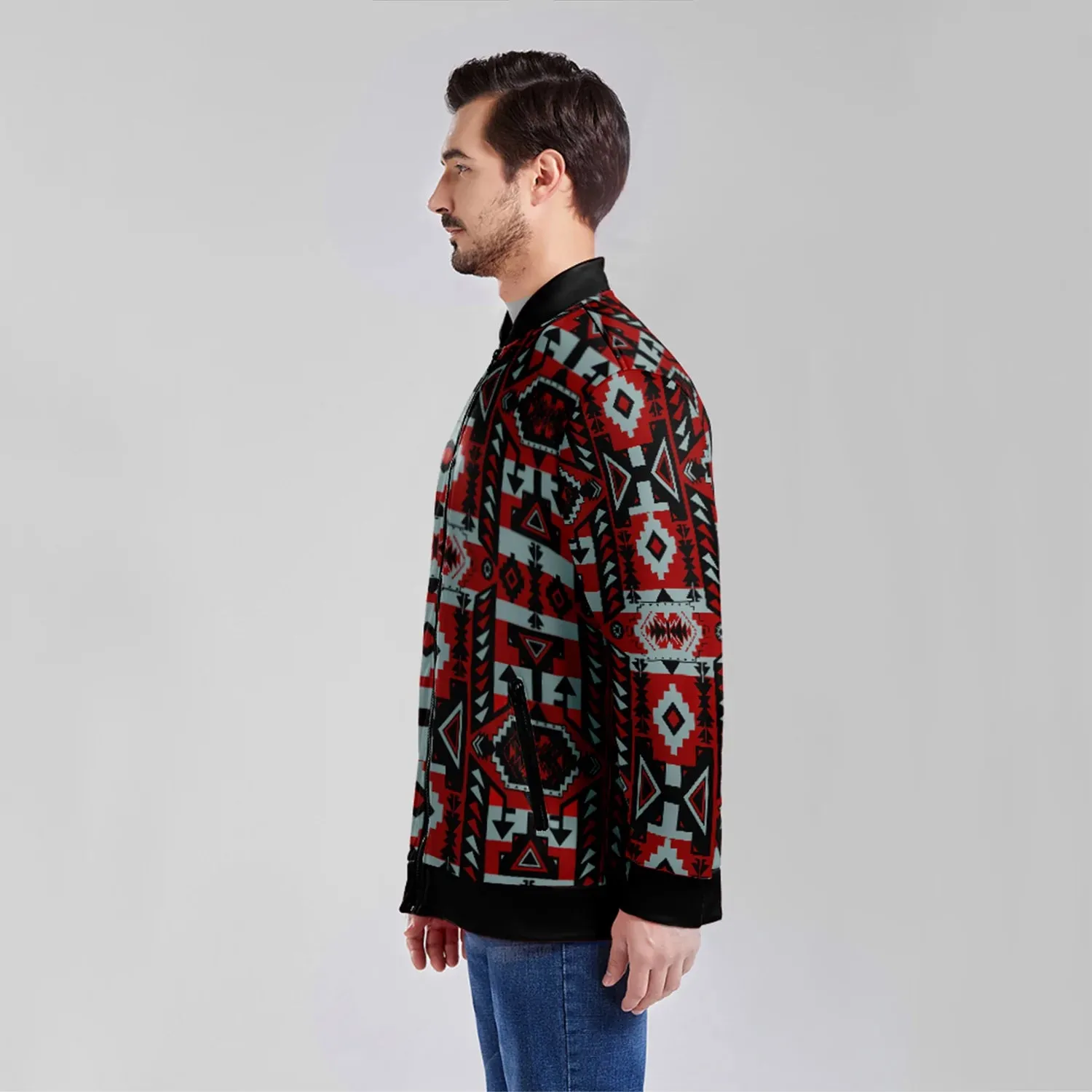 Chiefs Mountain Candy Sierra Dark Zippered Collared Lightweight Jacket