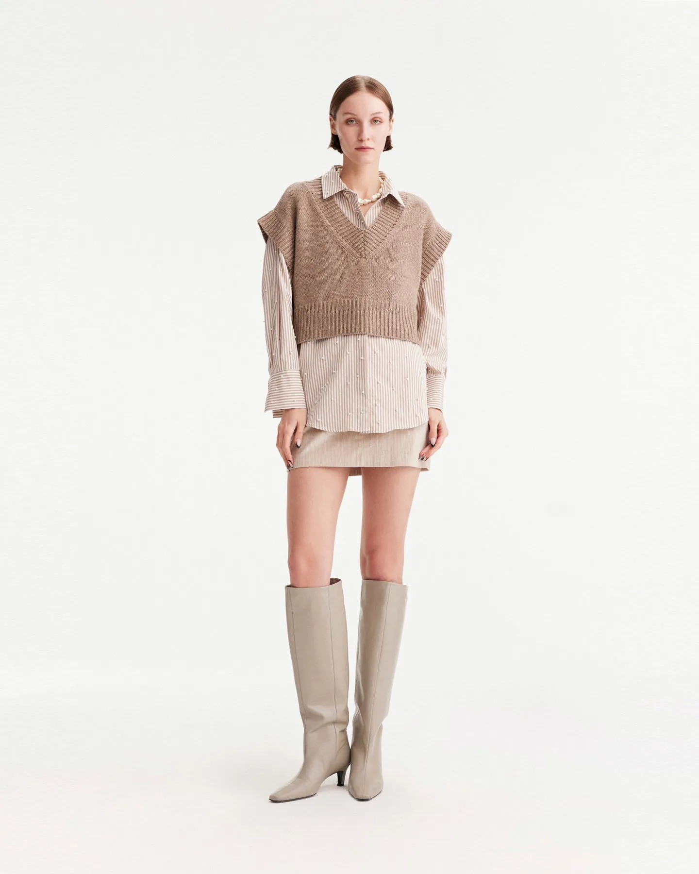 Clotho Corduroy Chino Skirt