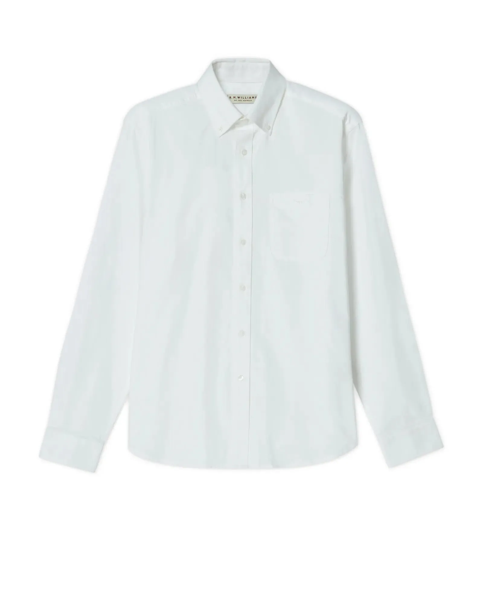 Collins Button Down Shirt - White