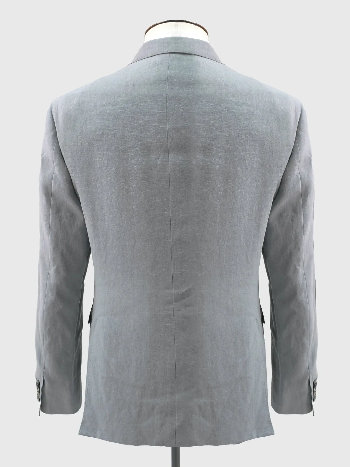 Cool Grey Cotton Two Piece Production Sample Suit