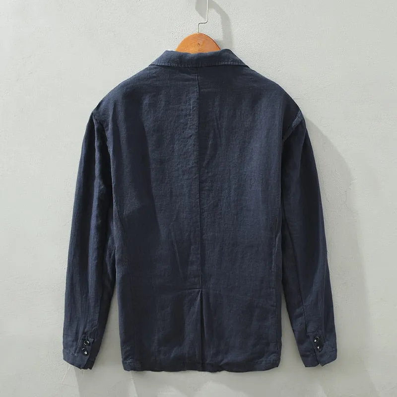 Diot-Milan Breathable Linen Blazer