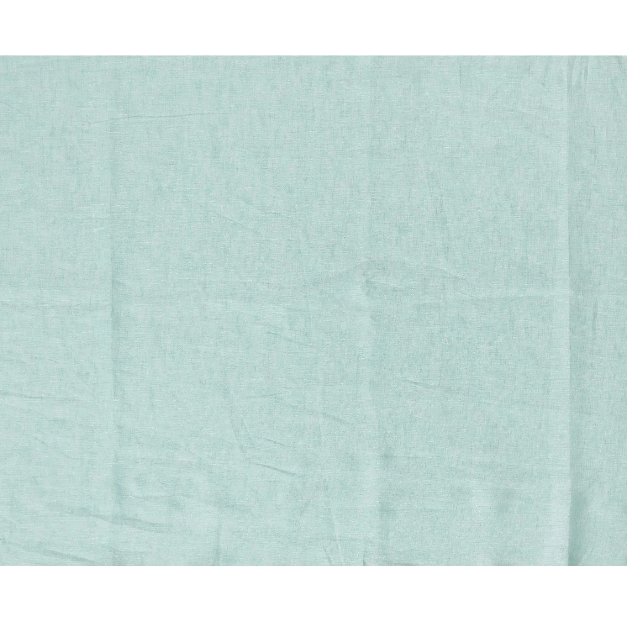 Elegant Mint Green Pure Linen Fabric - 60 Lea, 140 cm Wide-D19397