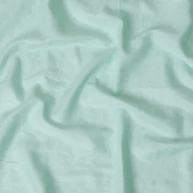 Elegant Mint Green Pure Linen Fabric - 60 Lea, 140 cm Wide-D19397