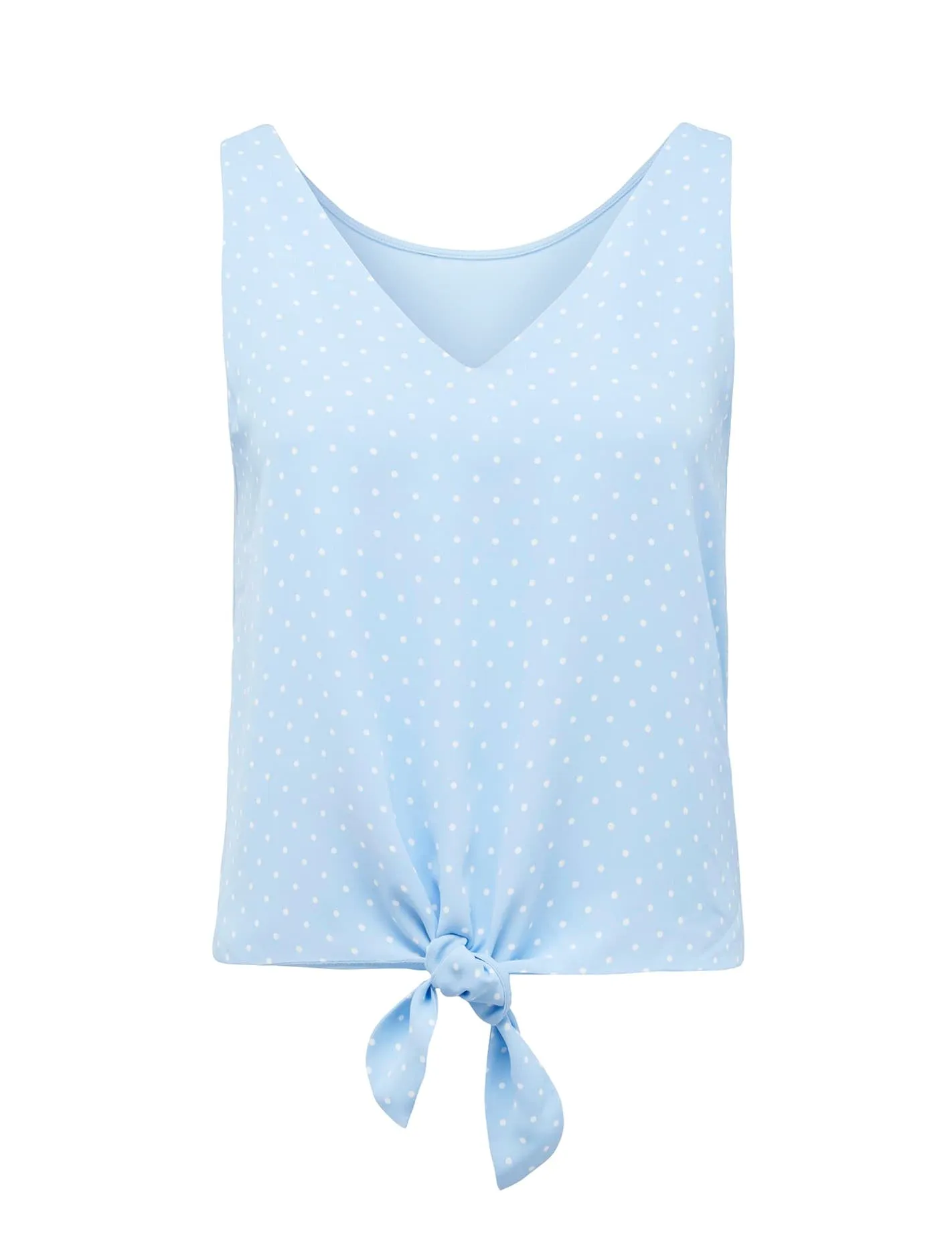 Harlow V-Neck Tie Front Tank Top