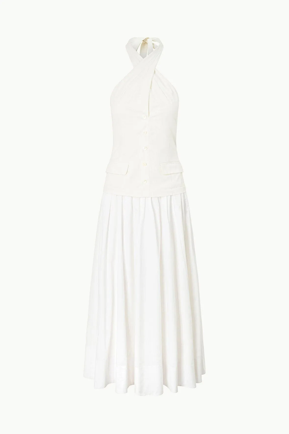 HARRINGTON DRESS | IVORY WHITE