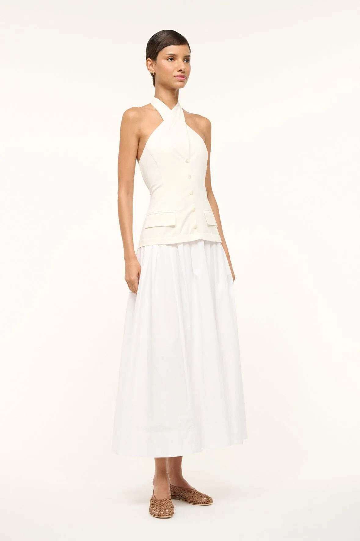 HARRINGTON DRESS | IVORY WHITE