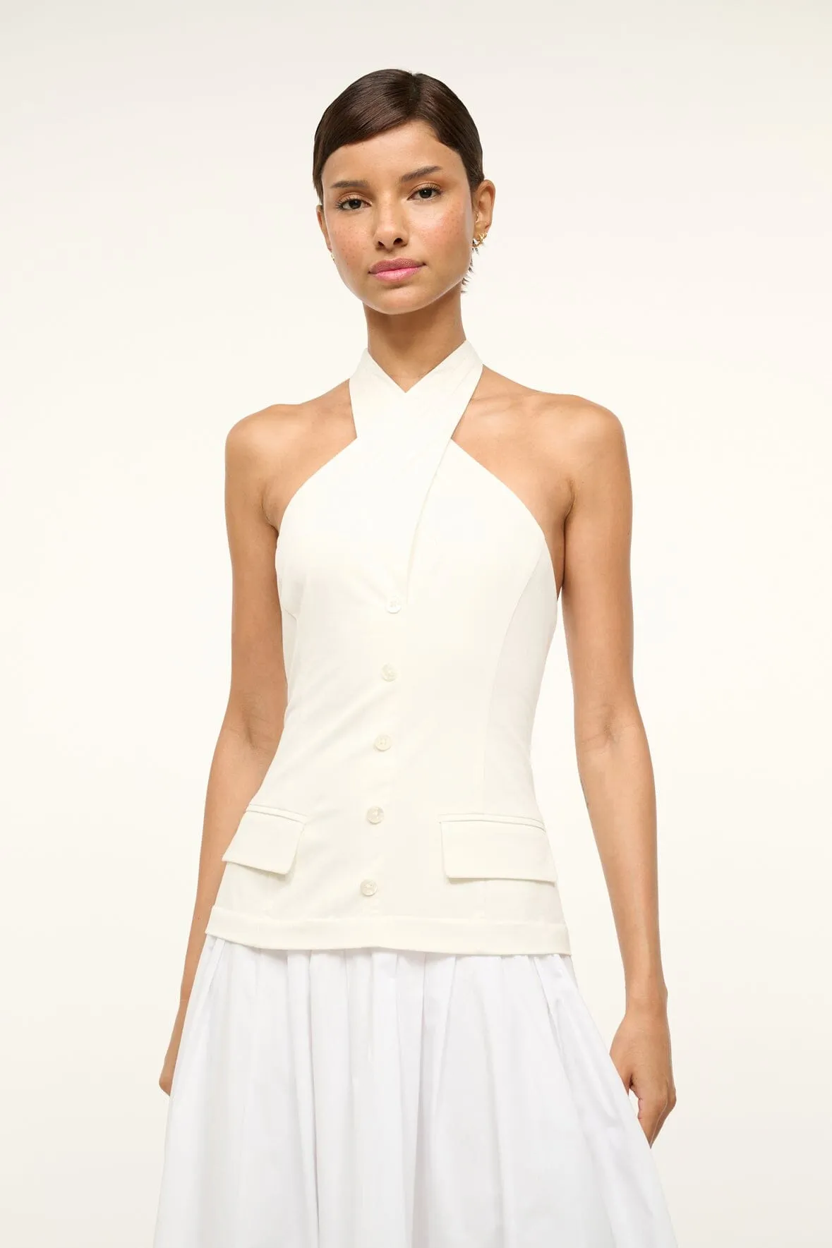 HARRINGTON DRESS | IVORY WHITE