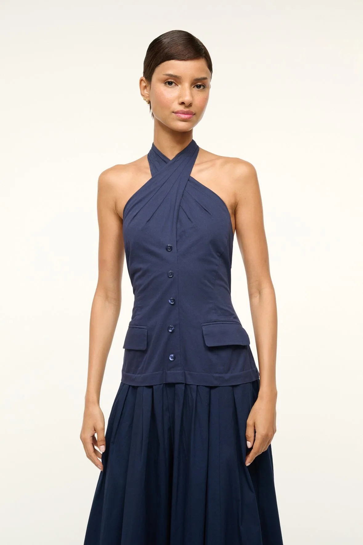 HARRINGTON DRESS | NAVY
