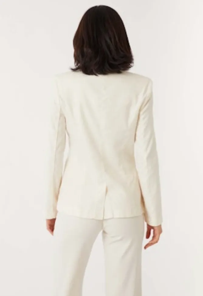 Lara Stretch Linen Blazer