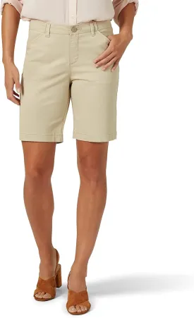 Lee womens Legendary 9 Chino Bermuda Short