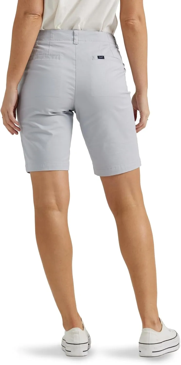 Lee womens Legendary 9 Chino Bermuda Short