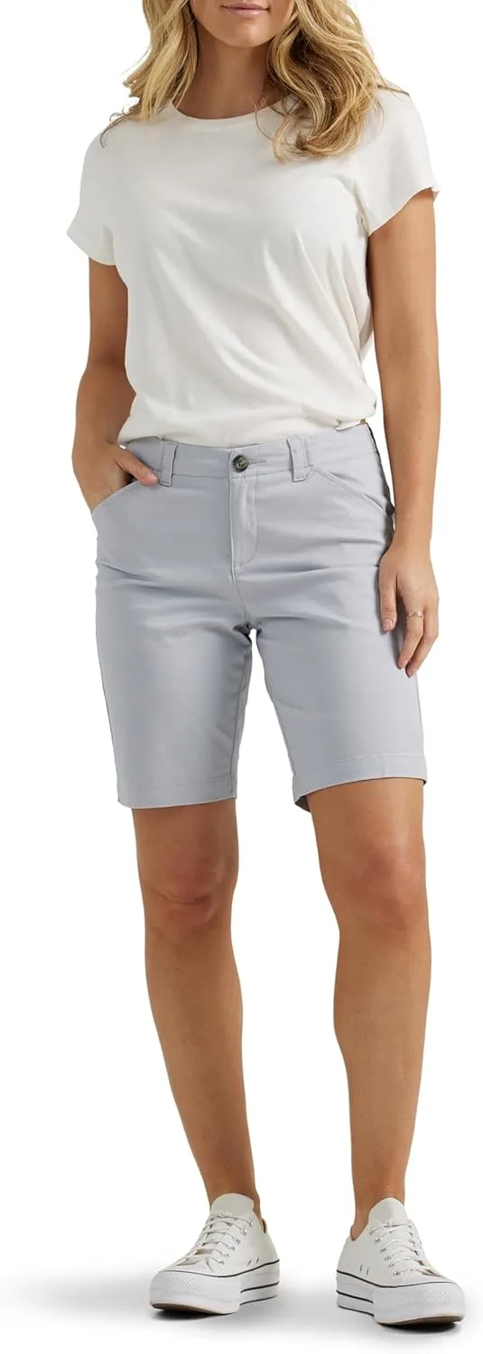 Lee womens Legendary 9 Chino Bermuda Short