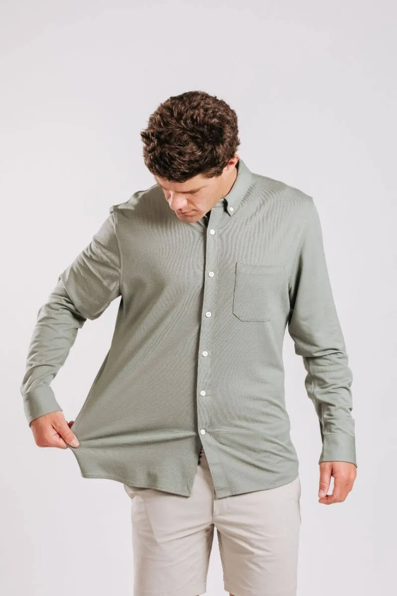 Limitless Merino Button-Down