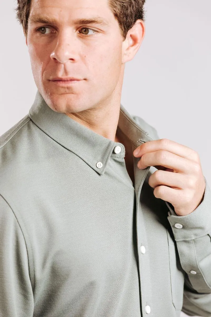 Limitless Merino Button-Down