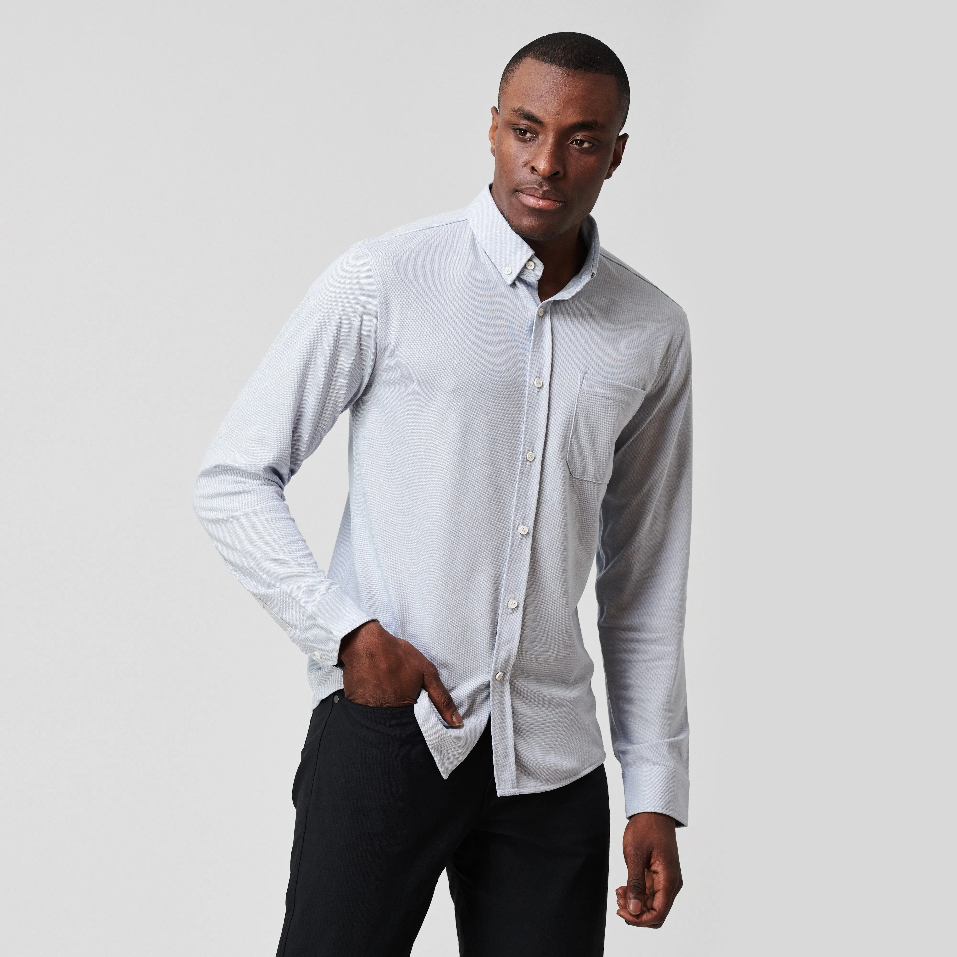 Limitless Merino Button-Down