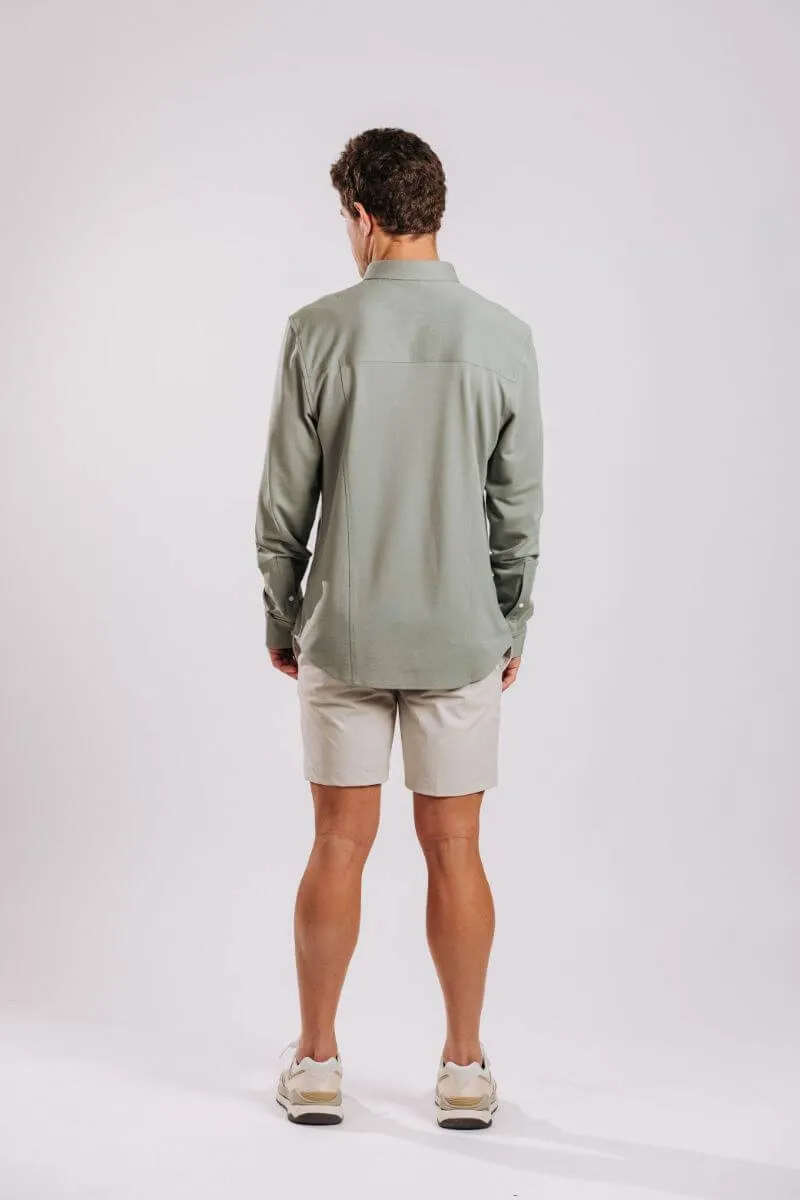 Limitless Merino Button-Down