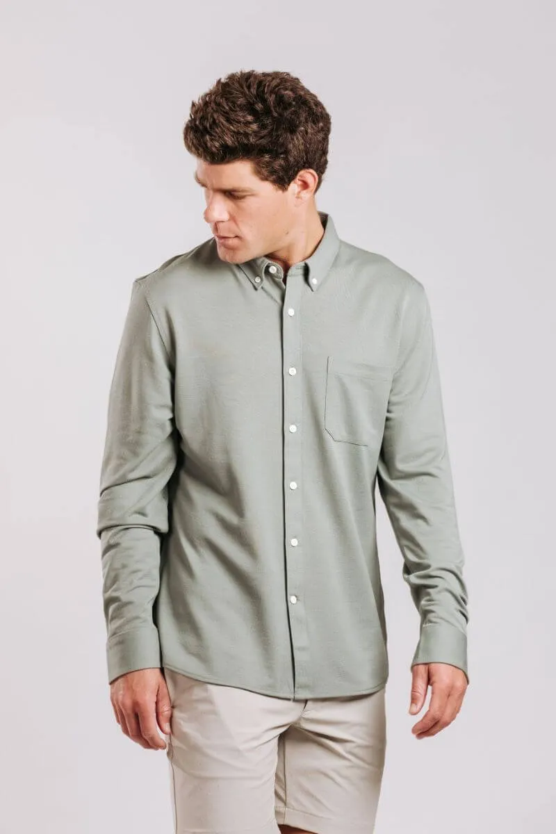 Limitless Merino Button-Down