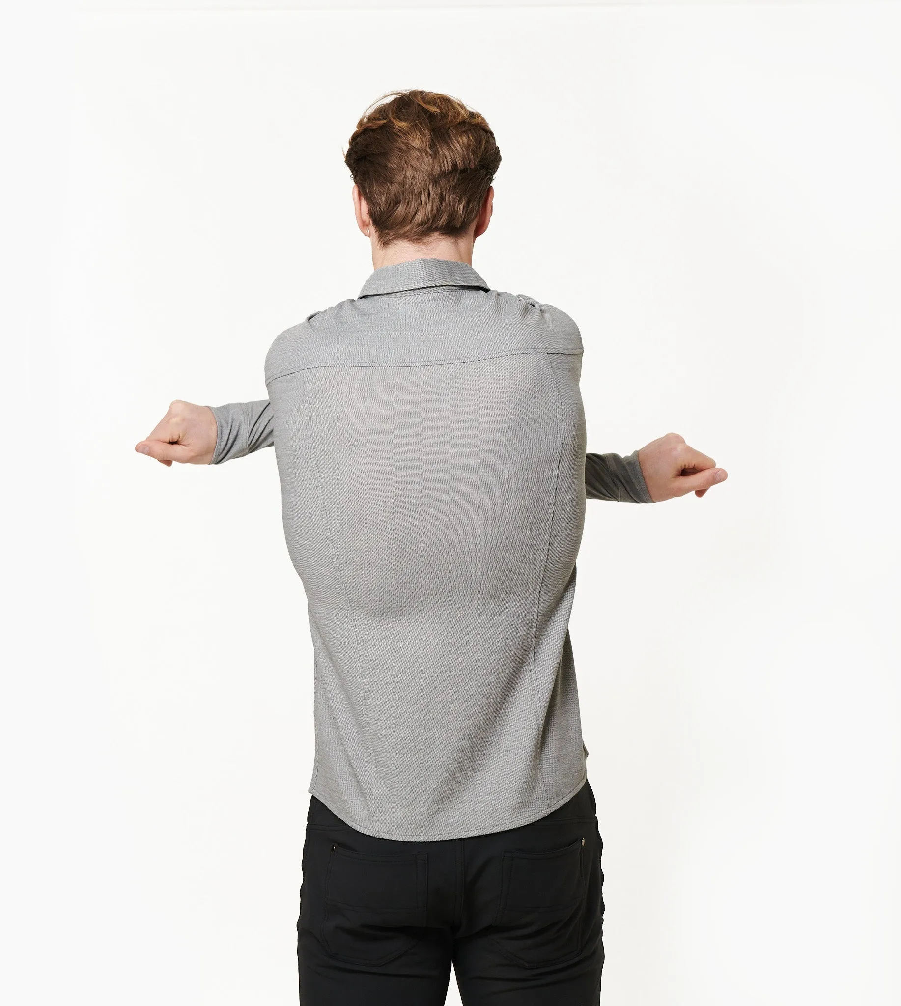 Limitless Merino Button-Down
