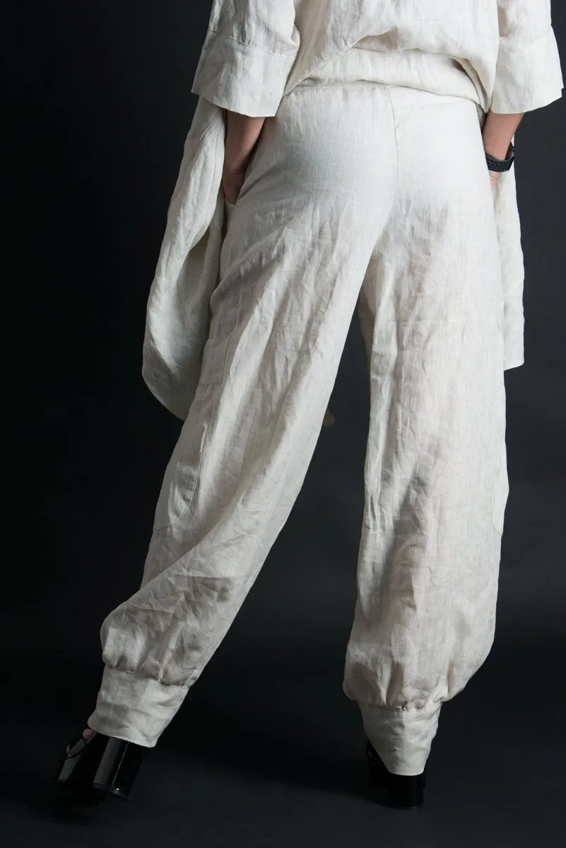 Linen Harem Loose Pants ANITA