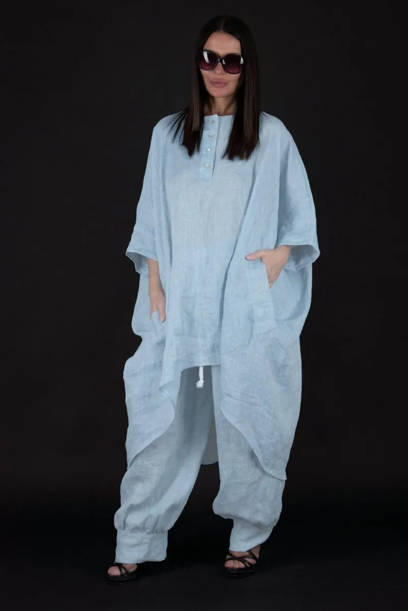 Linen Harem Loose Pants ANITA