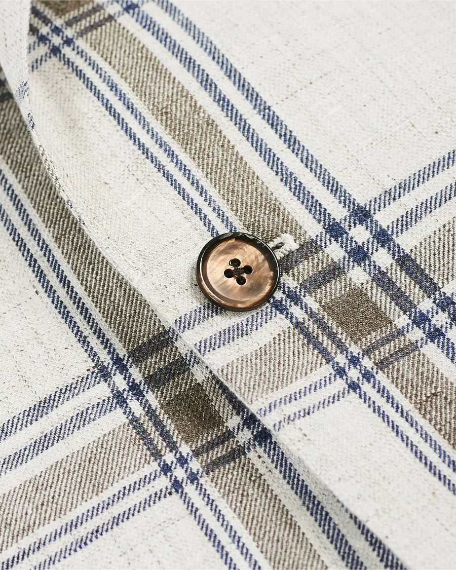 Linen Unconstructed Contemporary Fit Sport Coat