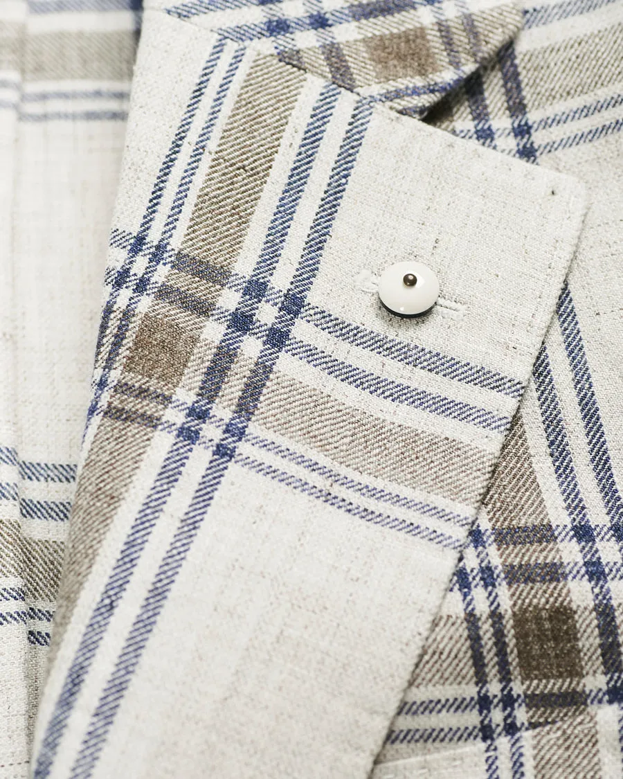 Linen Unconstructed Contemporary Fit Sport Coat