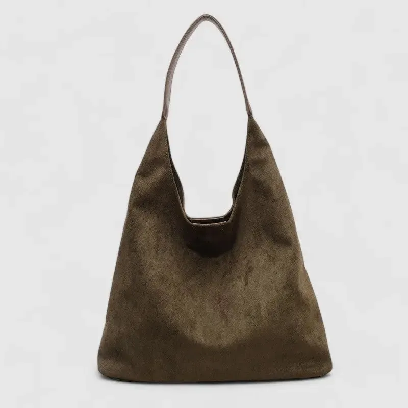 Melanie | Luxury Suede Shoulder Bag Chic & Versatile for Women