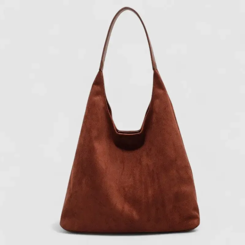 Melanie | Luxury Suede Shoulder Bag Chic & Versatile for Women
