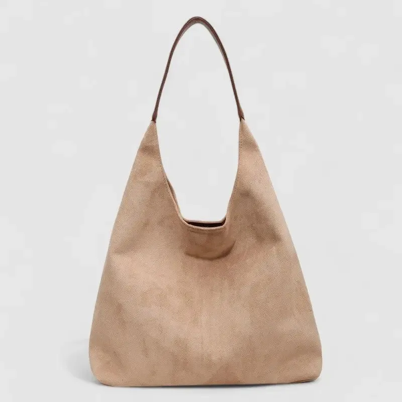Melanie | Luxury Suede Shoulder Bag Chic & Versatile for Women
