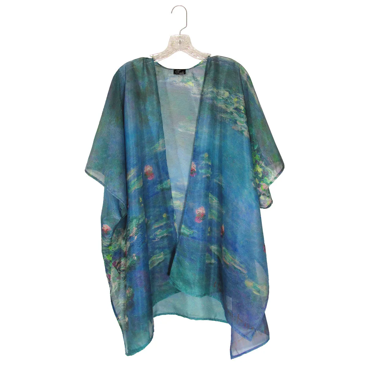 Monet Water Lilies Chiffon Kimono