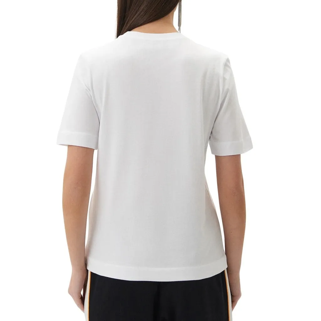 Moschino Women's Cotton T-Shirt with Logo Prints